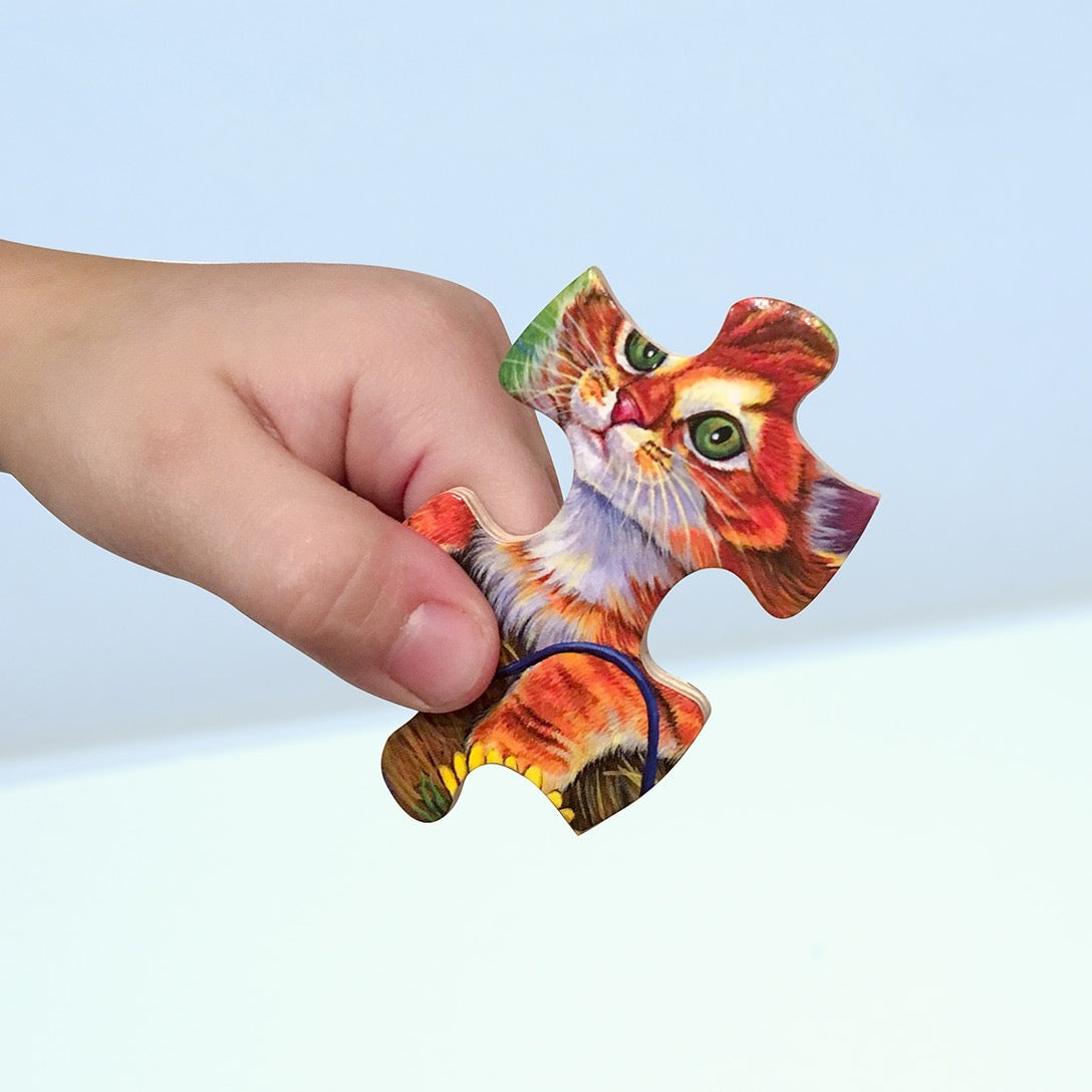 Reptile Friends 48 Piece Wooden Puzzles    