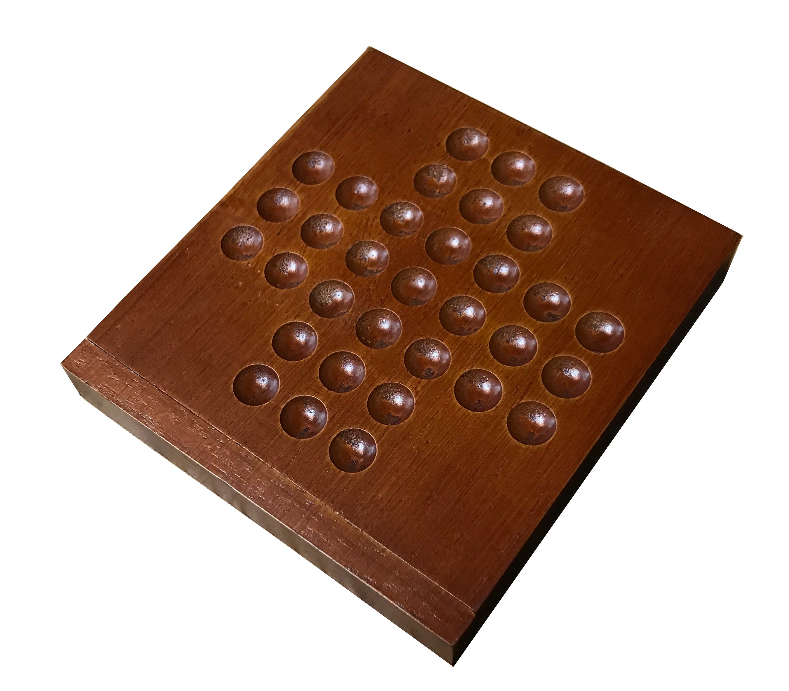 5 Inch Wooden Solitaire Game    