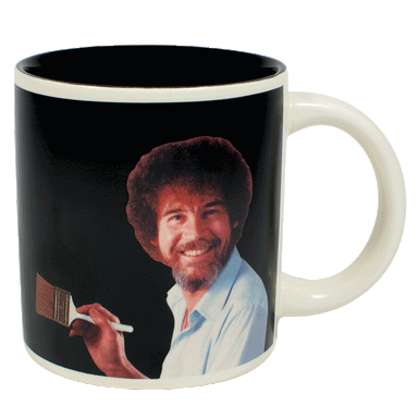 Bob Ross Self Painting Color Changing Mug    