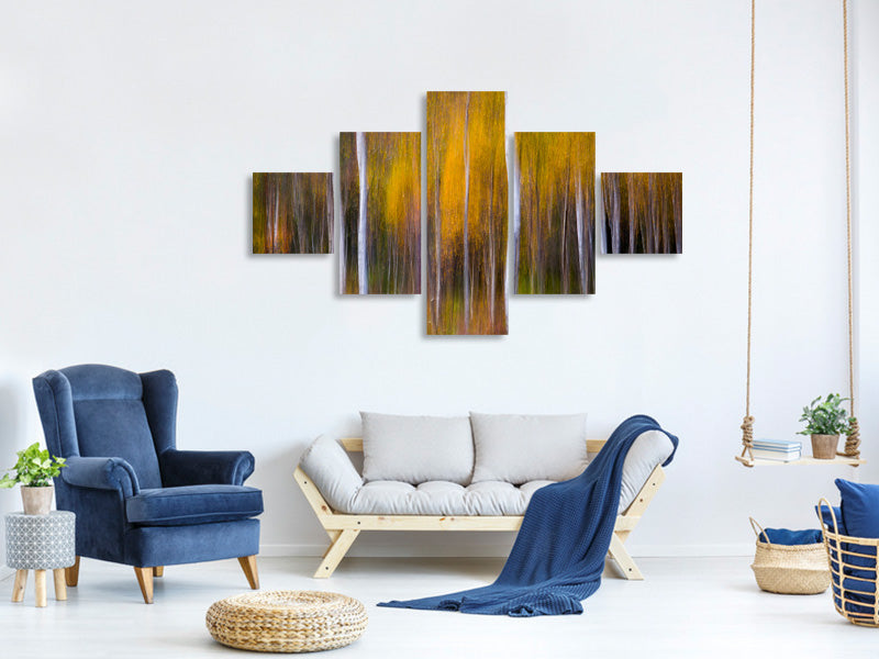 5-piece-canvas-print-abstract-fall