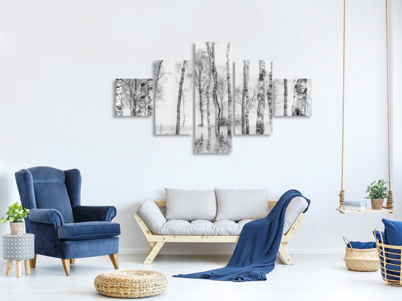 5-piece-canvas-print-black-and-white