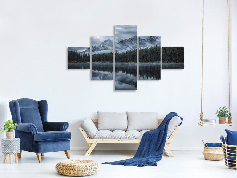 5-piece-canvas-print-cold-mountains
