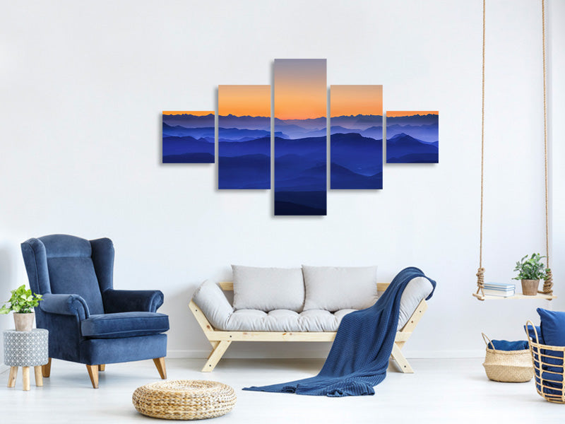 5-piece-canvas-print-misty-mountains-ii