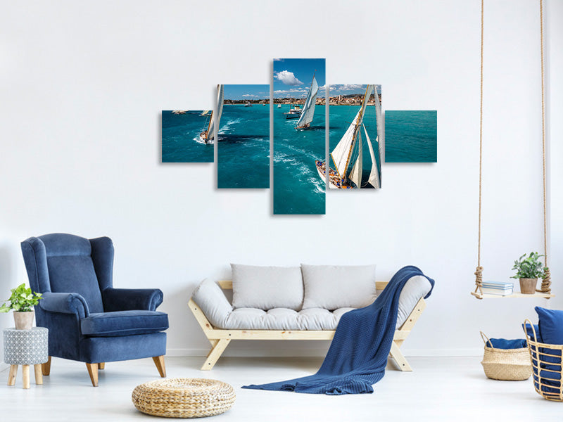 5-piece-canvas-print-race-start