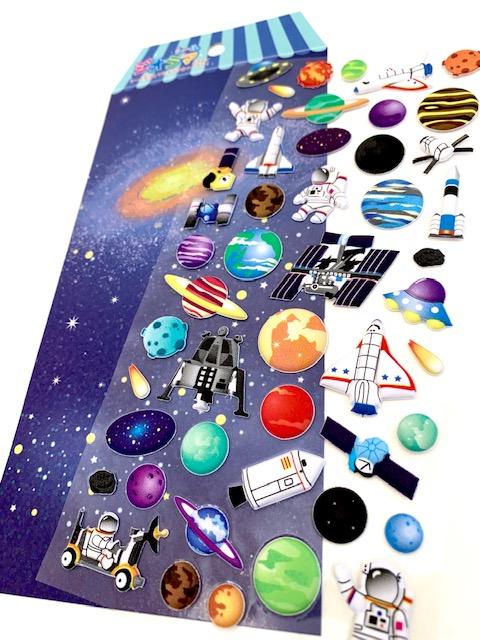 Puffy Space -Nekoni Stickers    