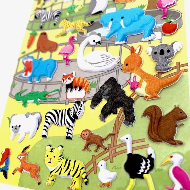 Puffy Zoo - Nekoni Stickers    