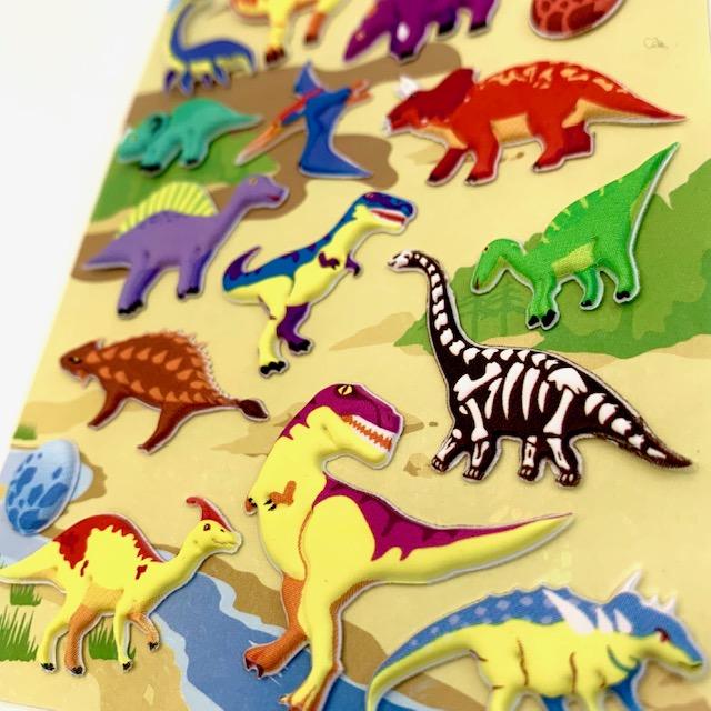 Puffy Dinosaurs - Nekoni Stickers    