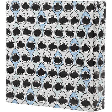 Wrapping Paper - Shark Line Up    