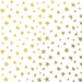 Wrapping Paper - Metallic Gold Stars    