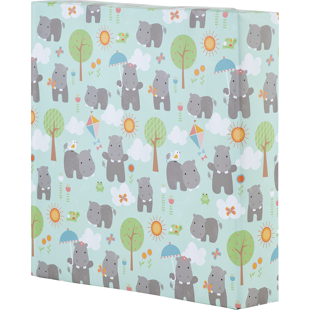 Happy Hippos - Wrapping Paper    