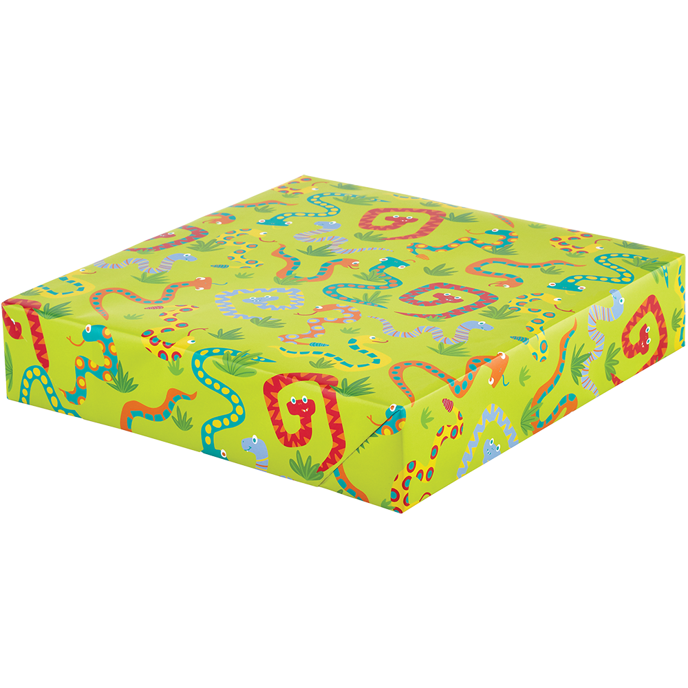 Wrapping Paper - Silly Snakes    