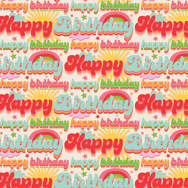 Birthday Groove - Medium Gift Bag    