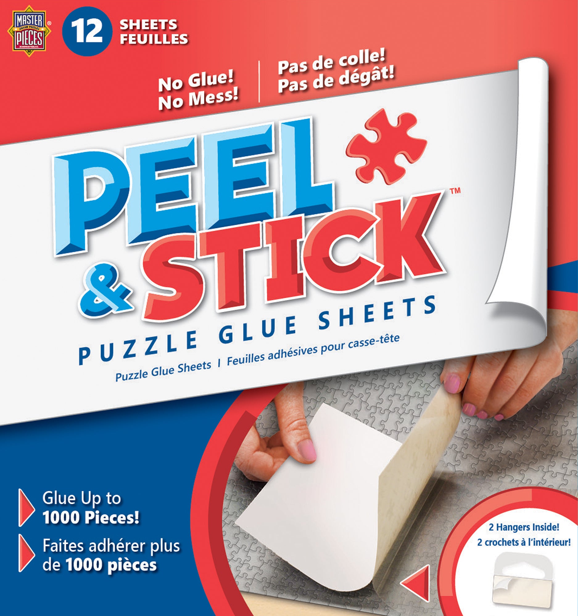 Peel & Stick Puzzle Glue Sheets    