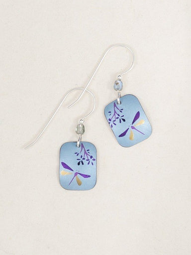 Holly Yashi Garden Party Earrings - Teal/Peach    