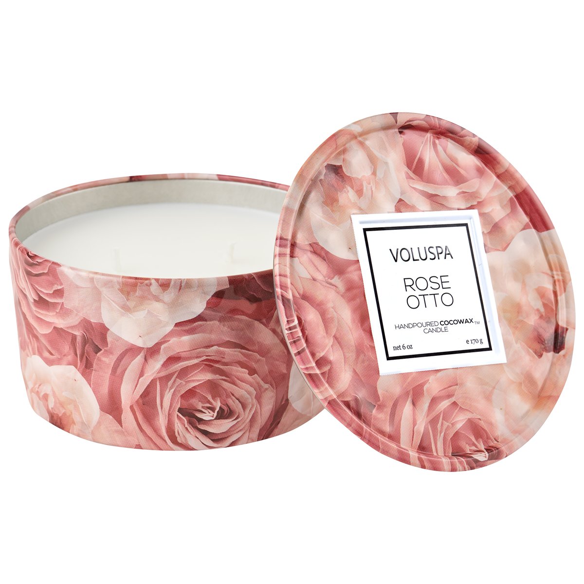 Voluspa Small Tin - Rose Otto    
