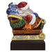Old World Christmas Santa In Sleigh Light Up Figurine    