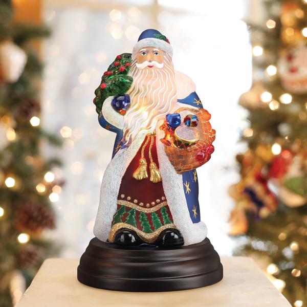 Old World Christmas Regal Father Christmas Light    