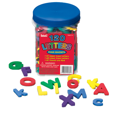 120 Magnetic Foam Letters    