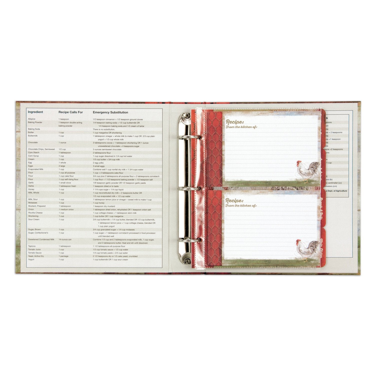 Recipe Book - Barnyard Rooster    