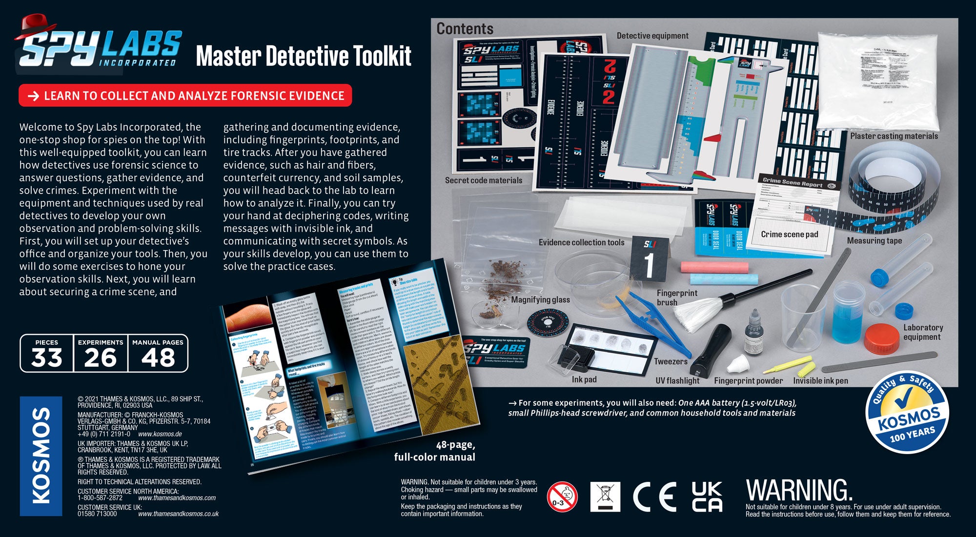Spy Labs Master Detective Toolkit