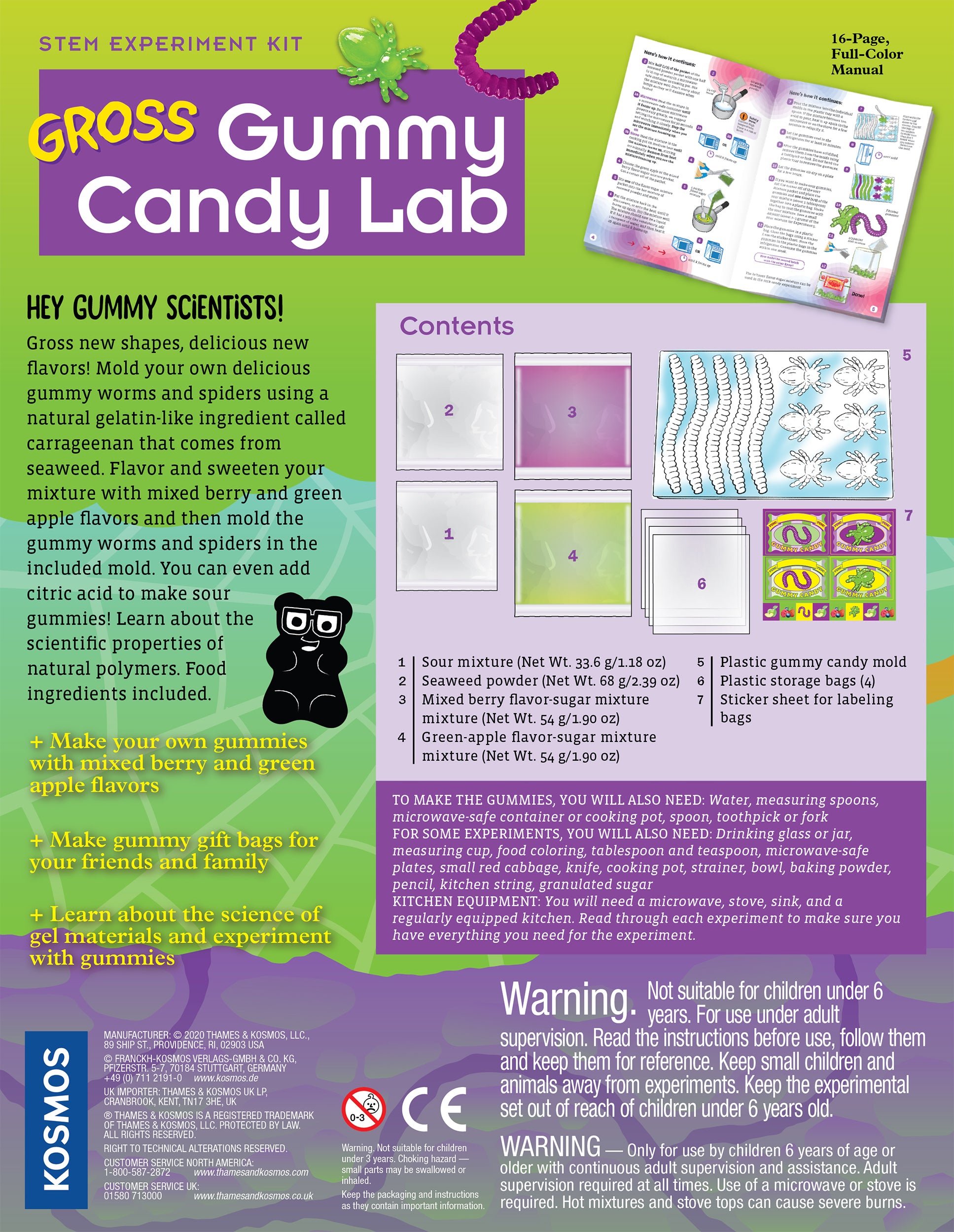 Gross Gummy Candy Lab    