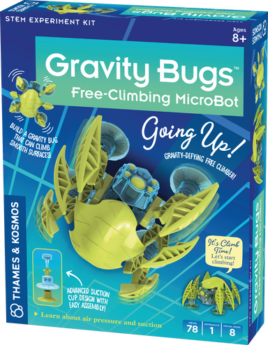 Gravity Bugs - Free Climbing Microbot    