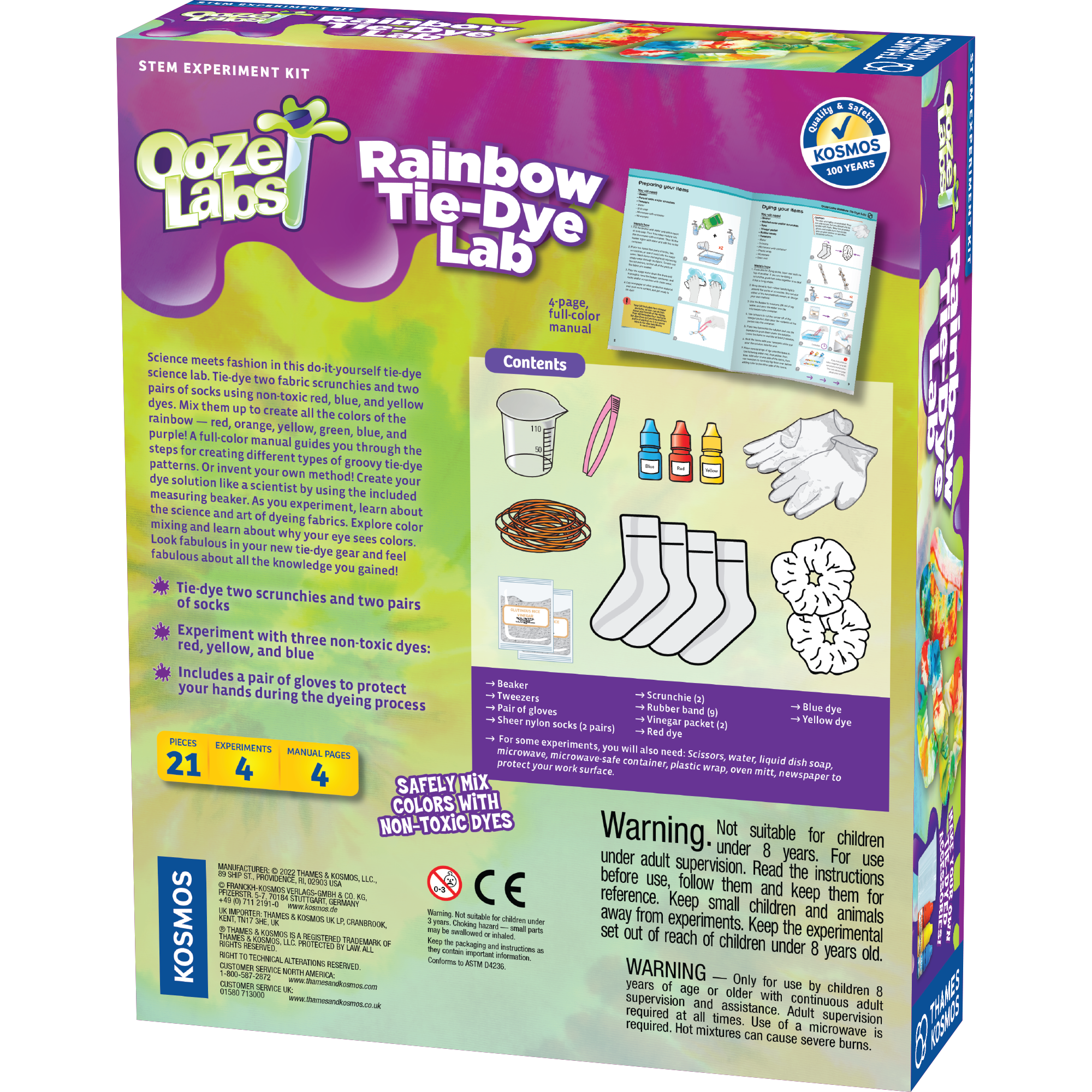 Rainbow Tie-Dye Lab    