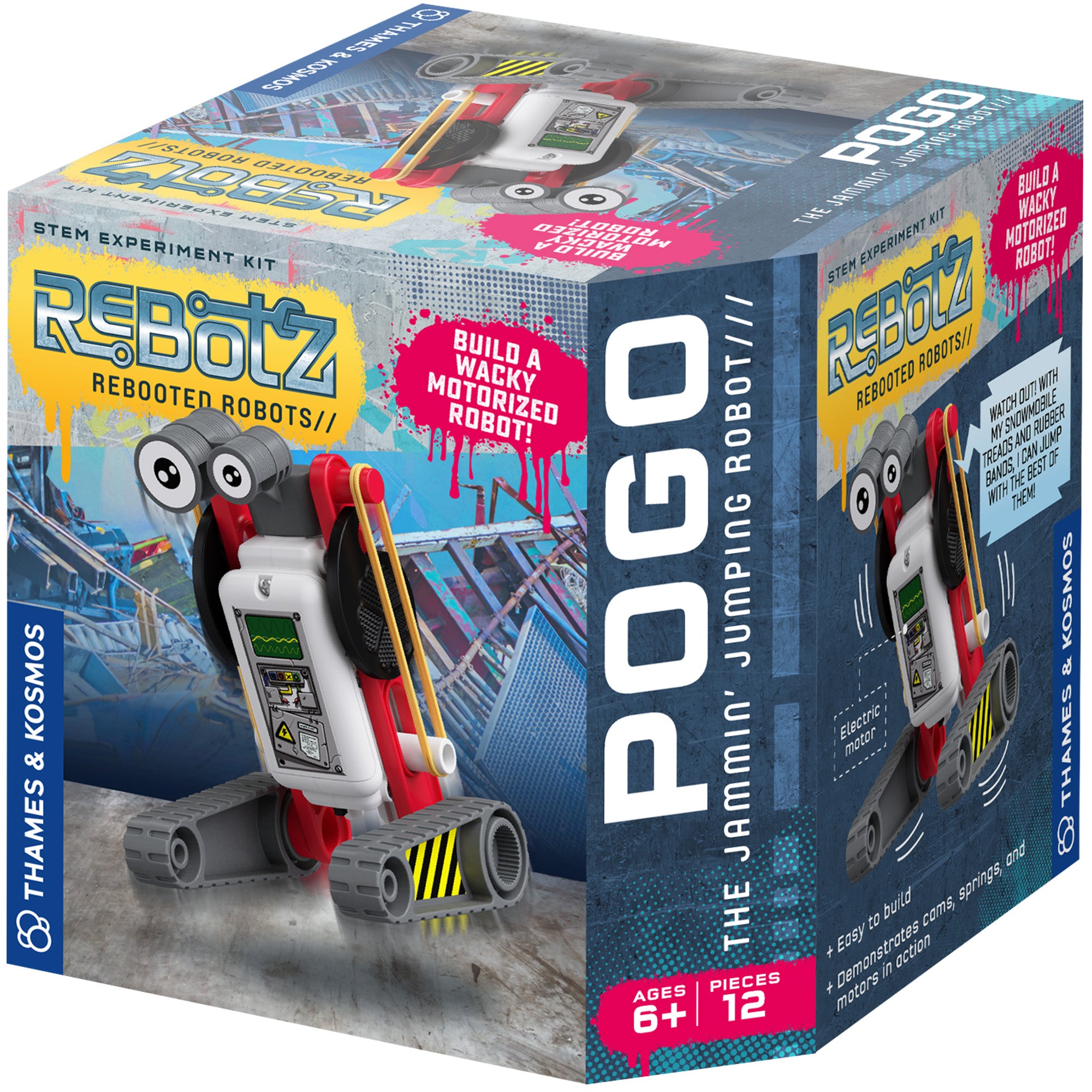 Rebotz Pogo Jammin' Jumping Robot    