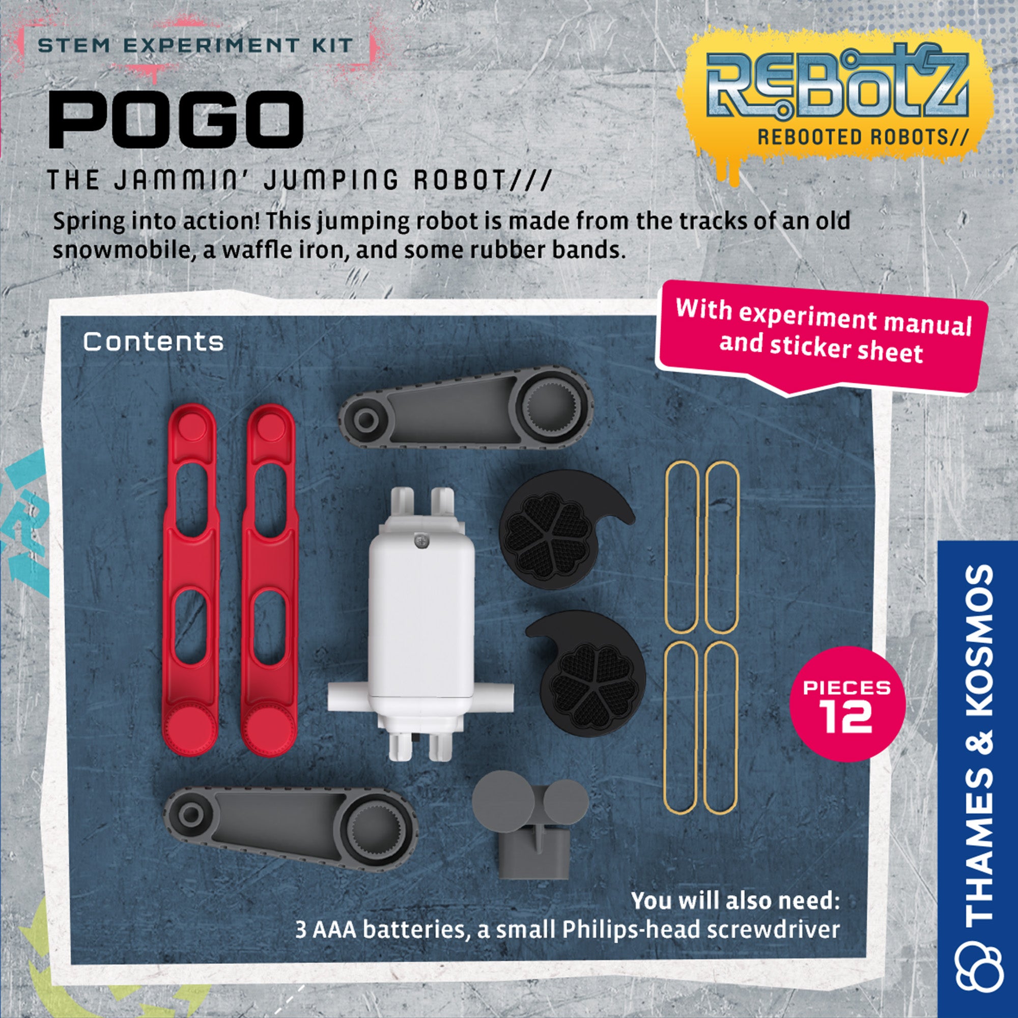 Rebotz Pogo Jammin' Jumping Robot    