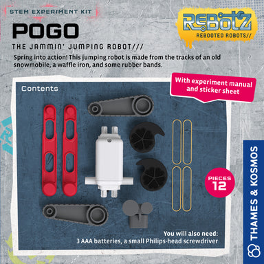 Rebotz Pogo Jammin' Jumping Robot    