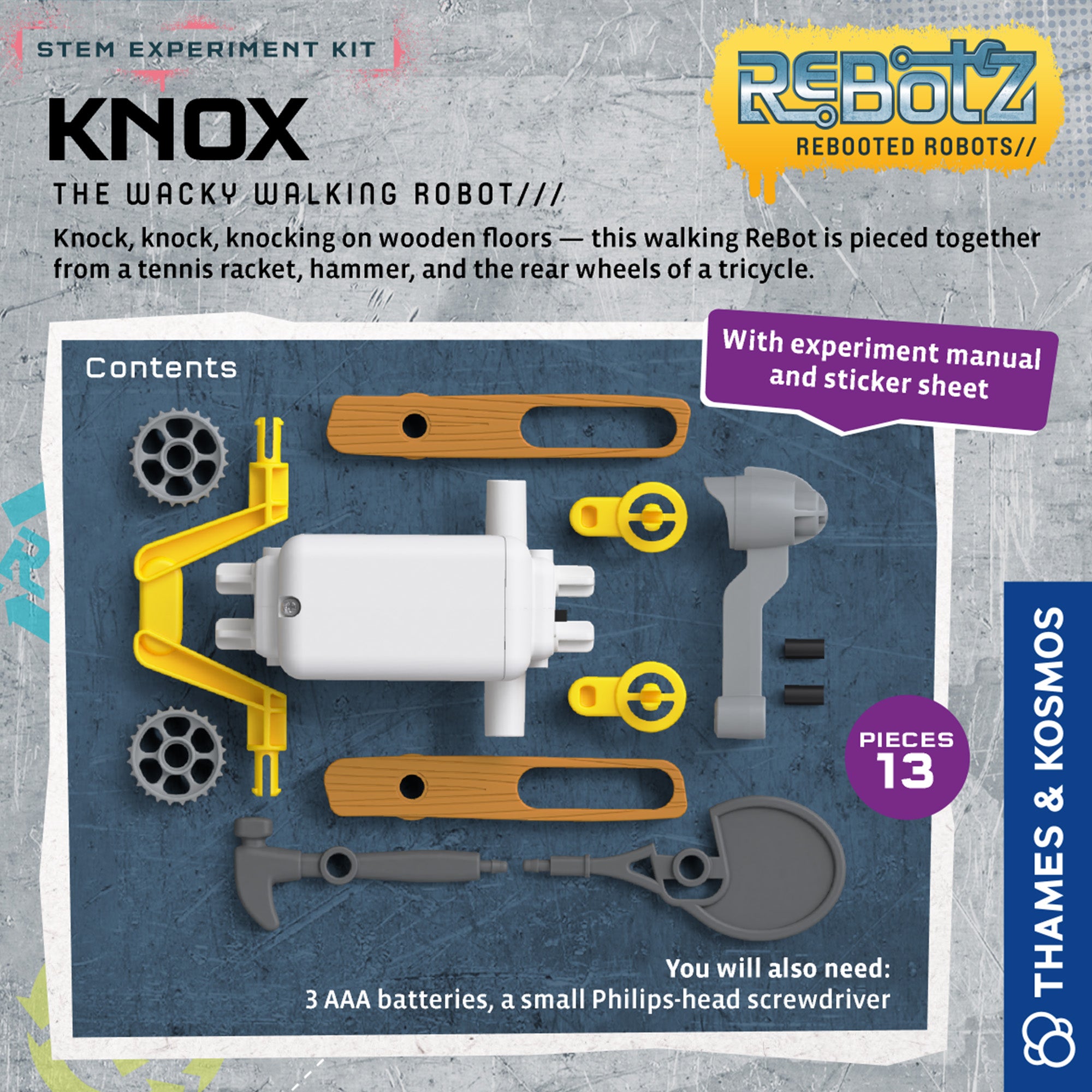 Rebotz Knox Wacky Walking Robot    