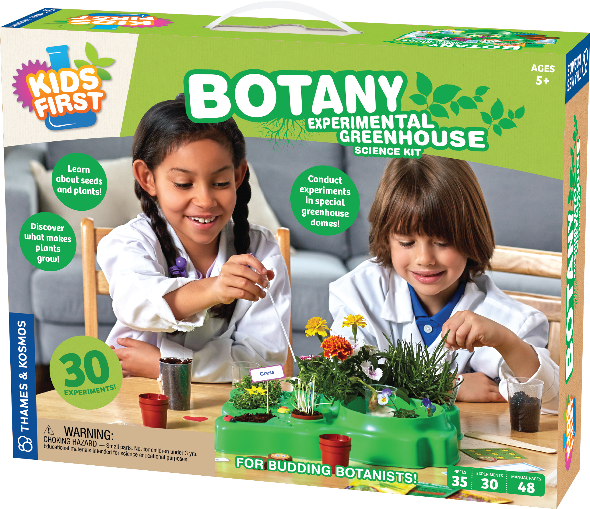 Kids First Botany Experimental Greenhouse Science Kit    