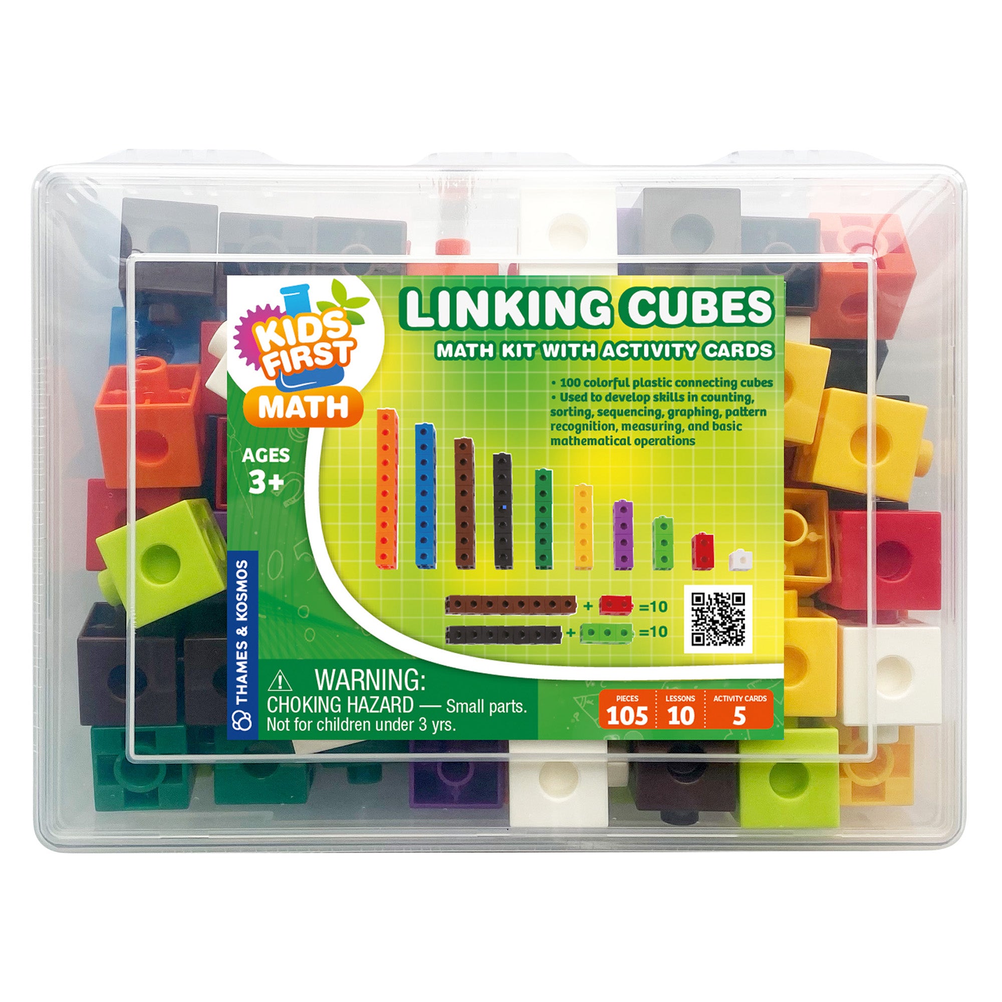 Linking Cubes Math Kit With Activity Cards    