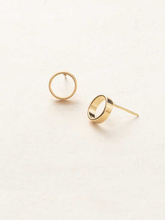 Holly Yashi Jolene Small Post Earrings - Gold    