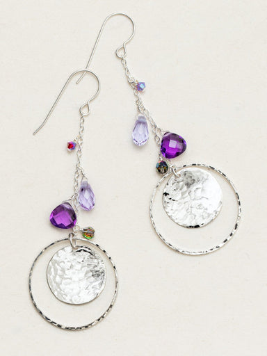 Holly Yashi Sadie Drop Earrings - Orchid    