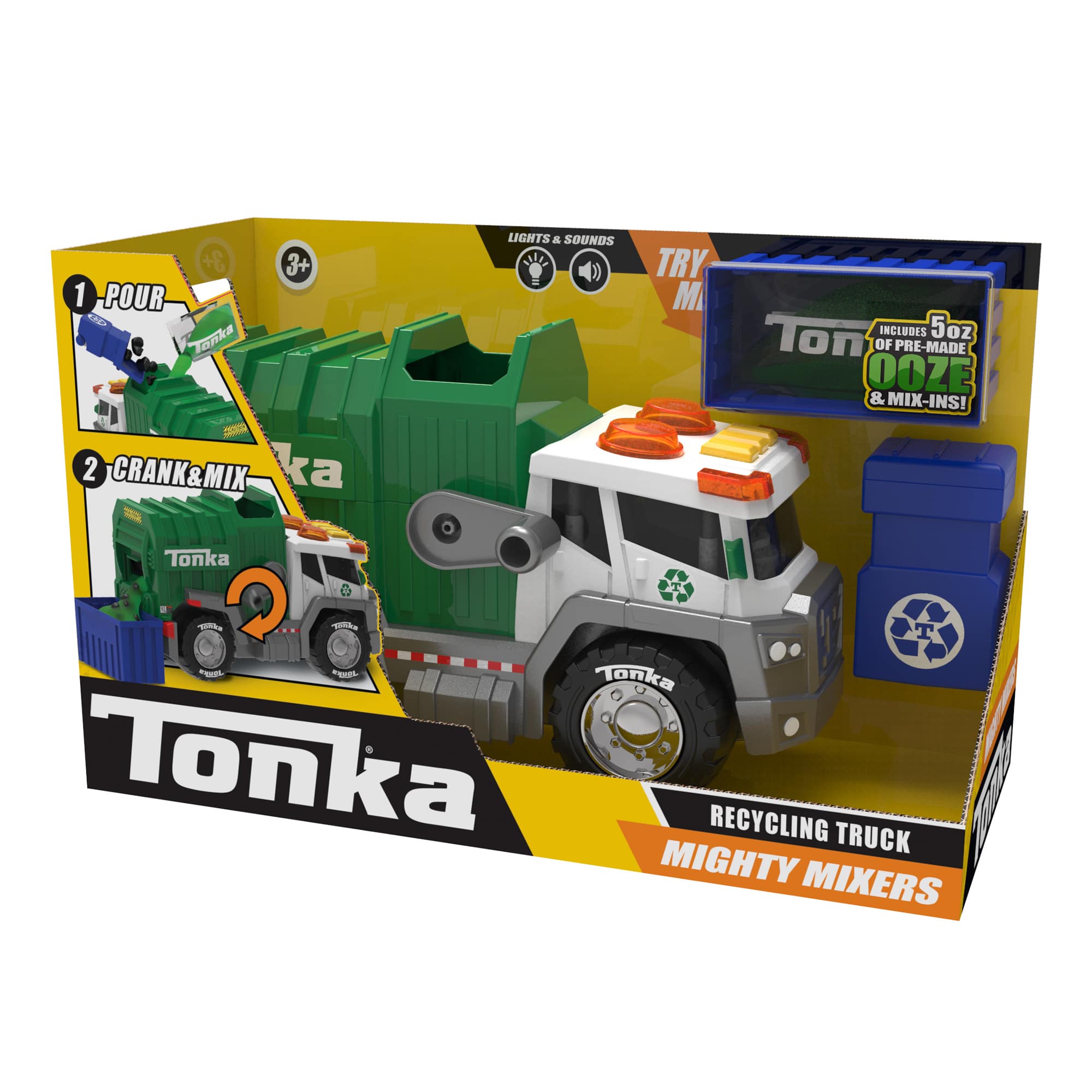 Tonka Mighty Mixing Recycling Truck    