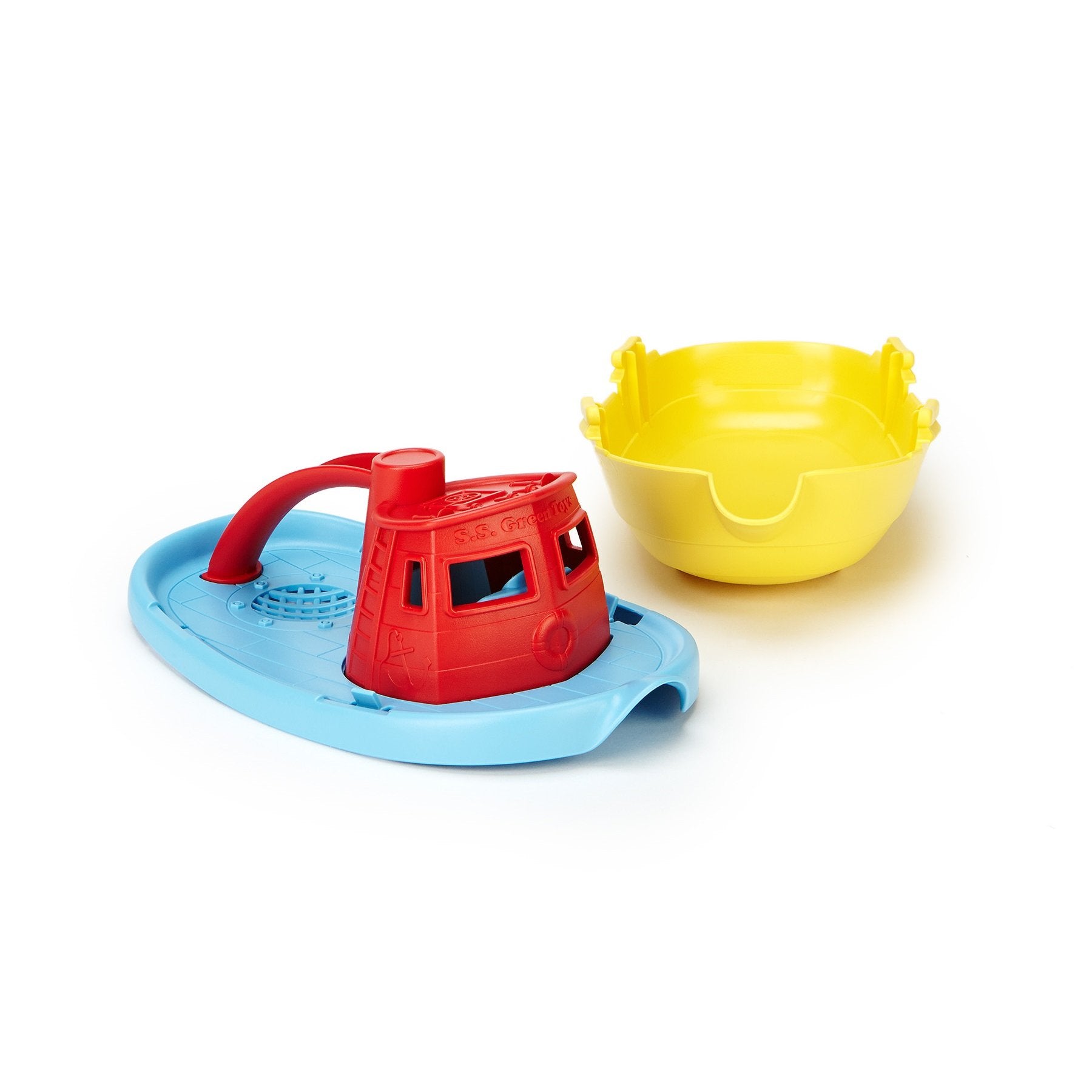 Green Toys Tugboat - Red Cabin    