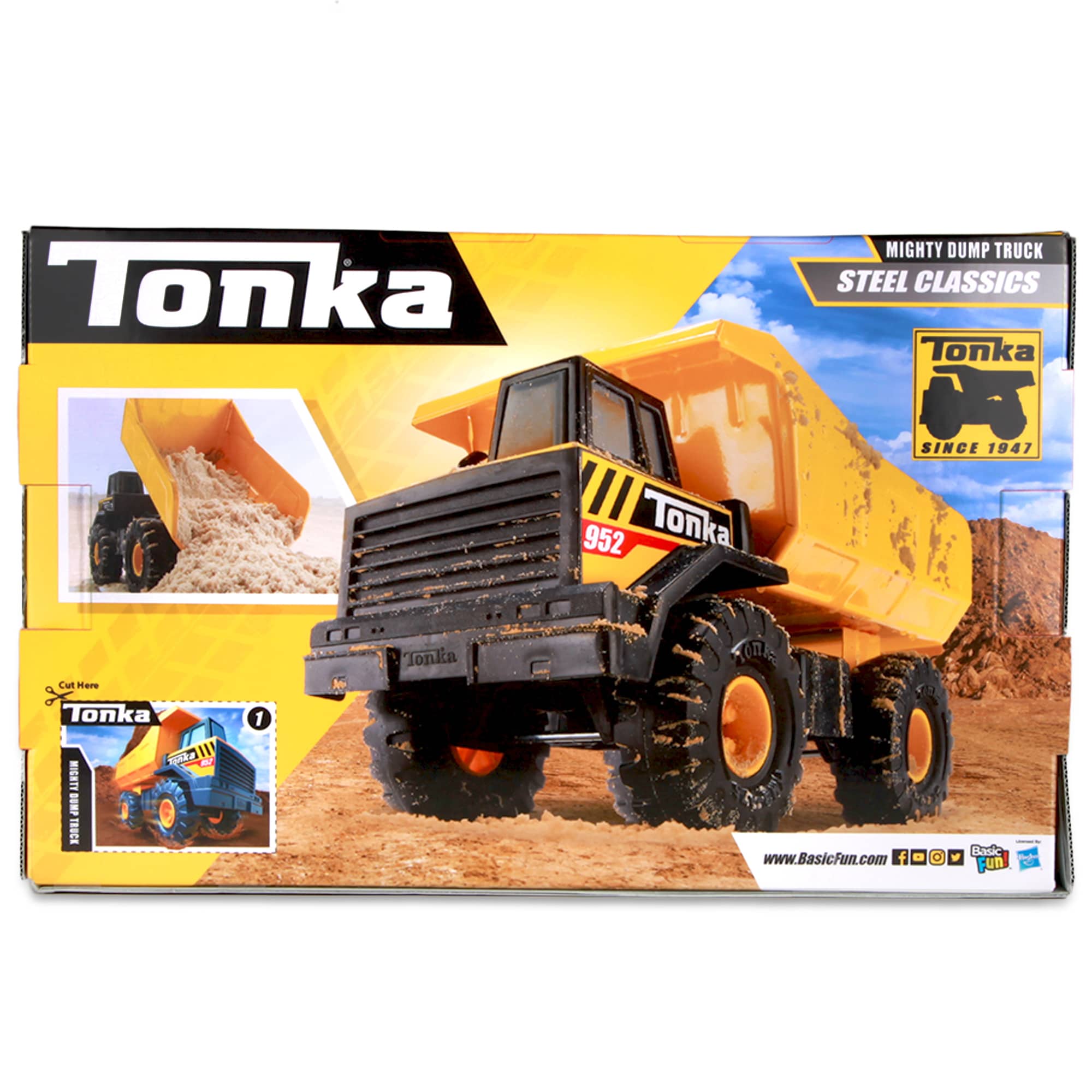 Tonka Steel Classics - Mighty Dump Truck    