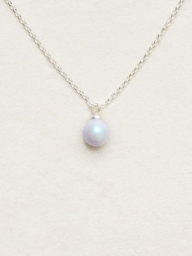 Holly Yashi Julianna Pearl Pendant Necklace - Iridescent Blue/Silver    