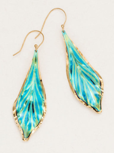 Holly Yashi Sage Earrings - Verdant Green    