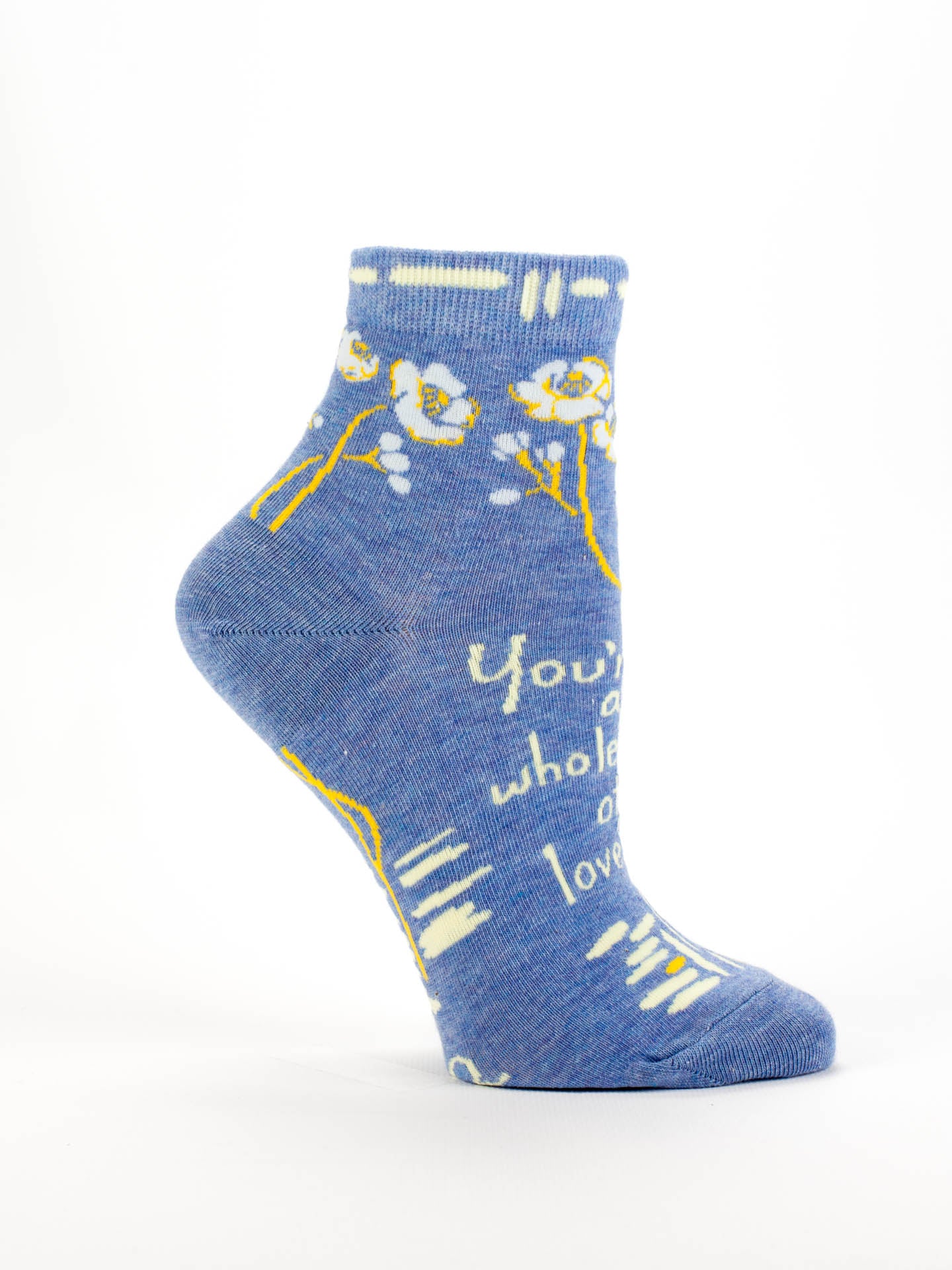 Blue Q Women's Ankle Socks - You're a Whole Lot of Lovely    