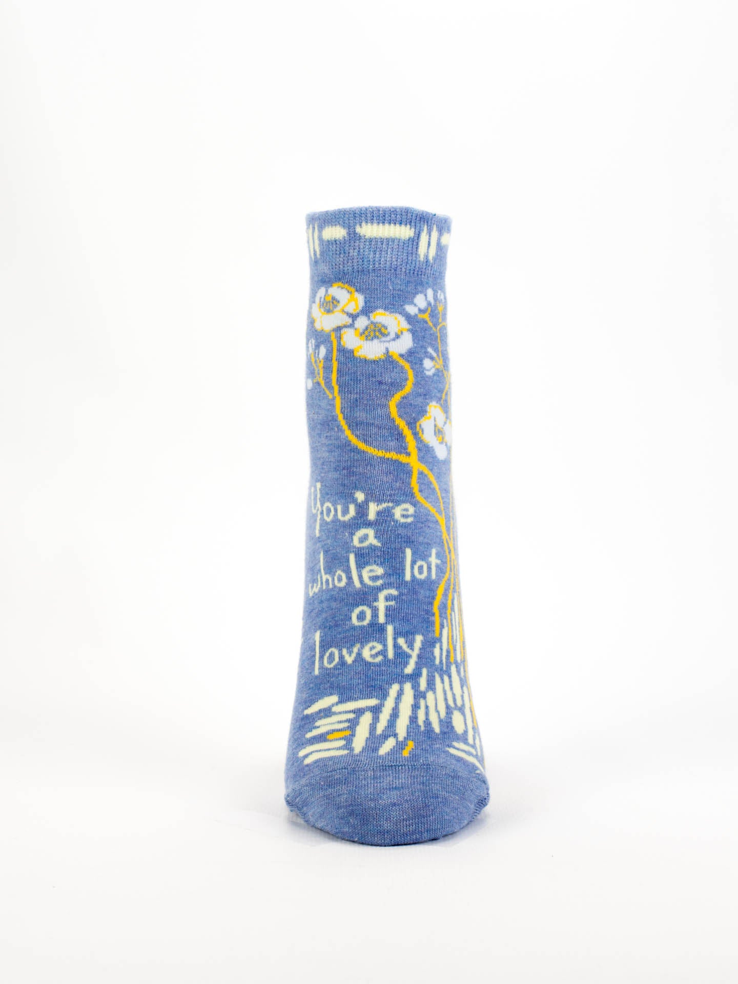 Blue Q Women's Ankle Socks - You're a Whole Lot of Lovely    