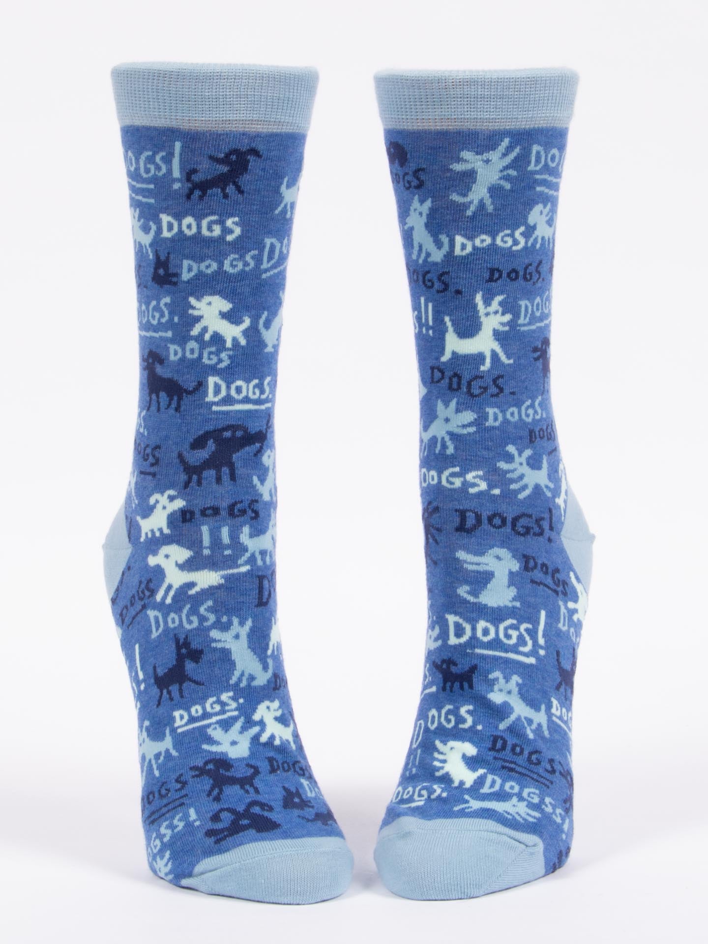 Blue Q Womens Crew Socks - Dogs!    