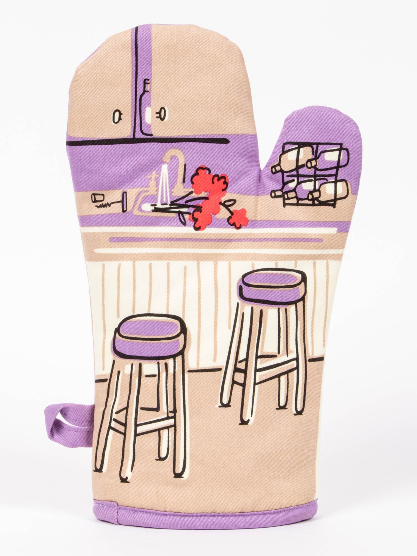 Blue Q Oven Mitt - Oops, I'm Drunk.    