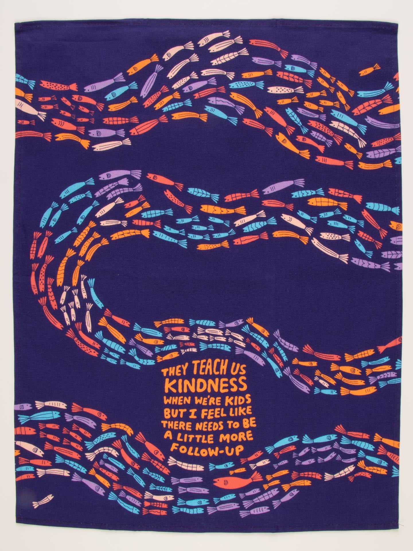 Blue Q Dishtowel - They Teach Kindness When We're Kids    