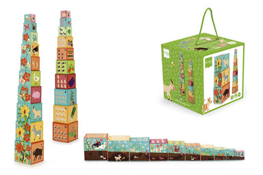 Stacking Block Tower - Farm    