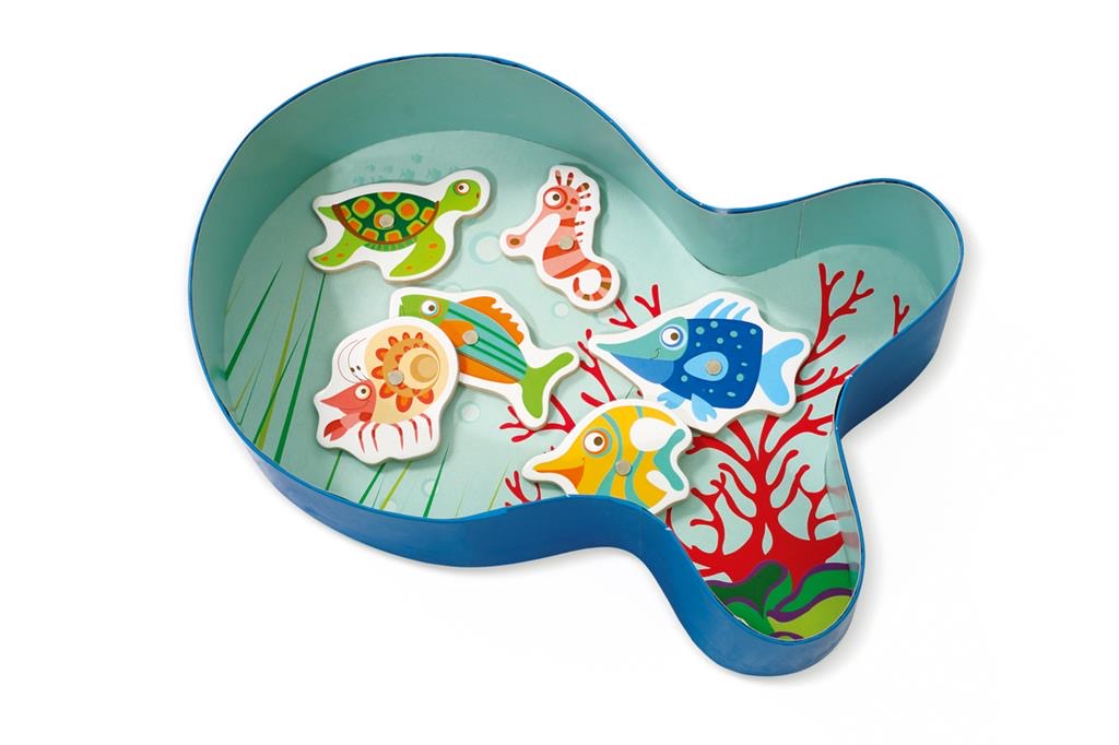 3 in 1 - Fishing Game, Domino, Memo    