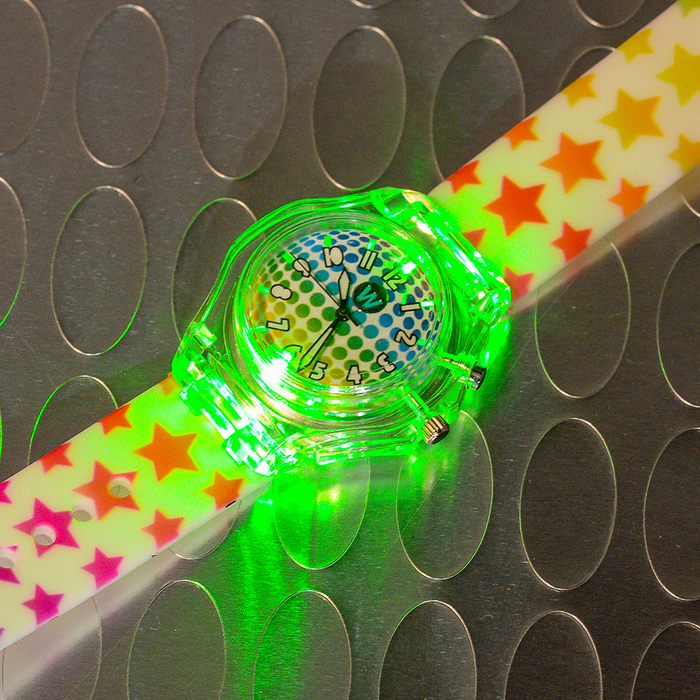 Super Star Glow LED Light Up Watch    