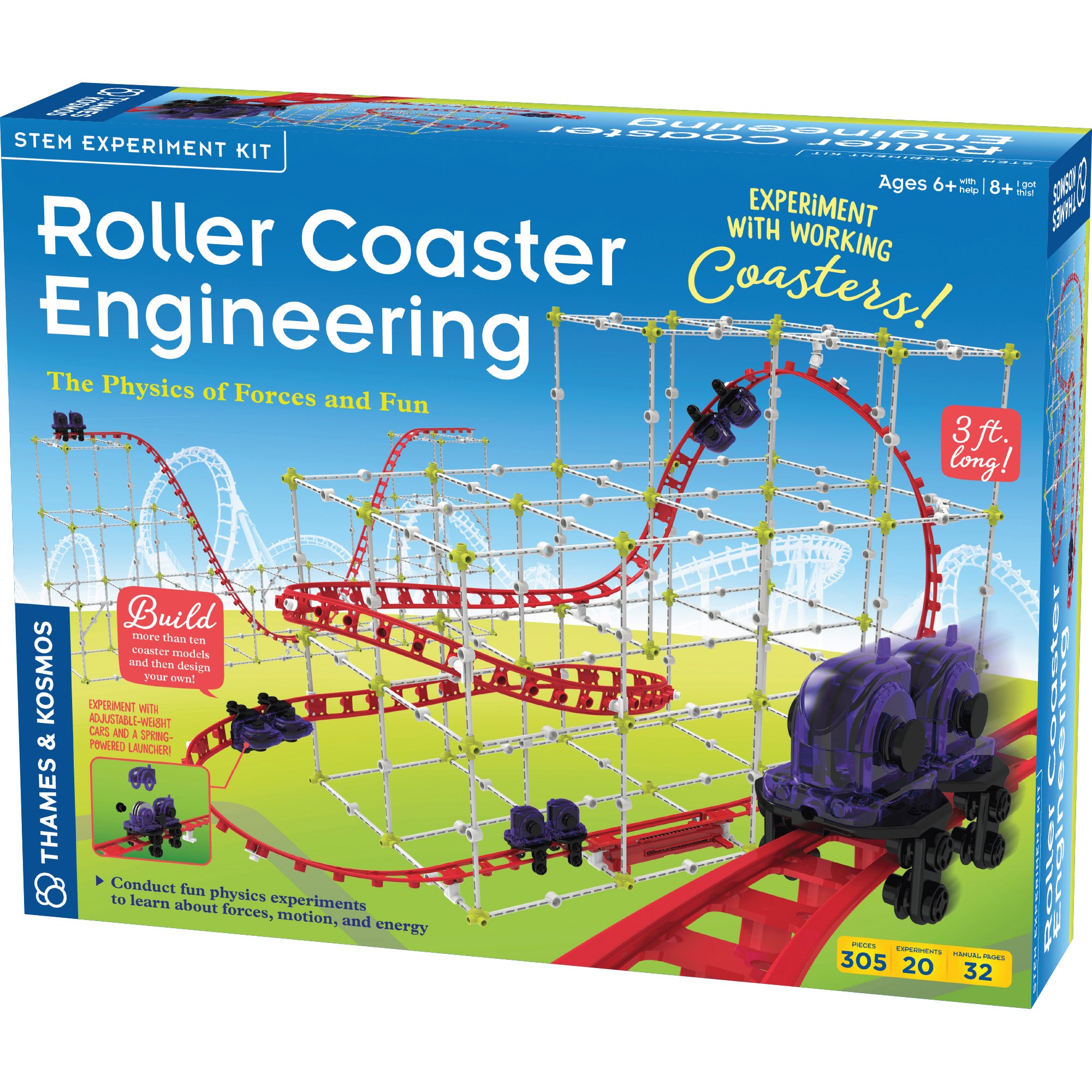 Thames & Kosmos Roller Coaster Engineering    