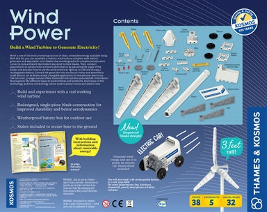 Wind Power - Build a Wind Turbine To Generate Electricity